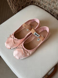 Miu Miu Satin ballerinas