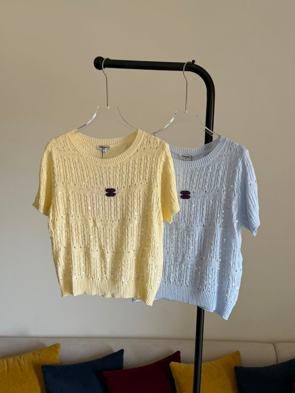 Chanel Cashmere Camellia Sweater