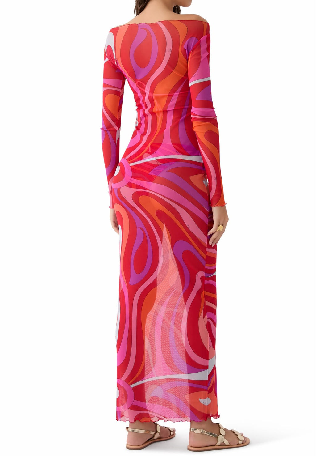Pucci Marmo Tulle Dress