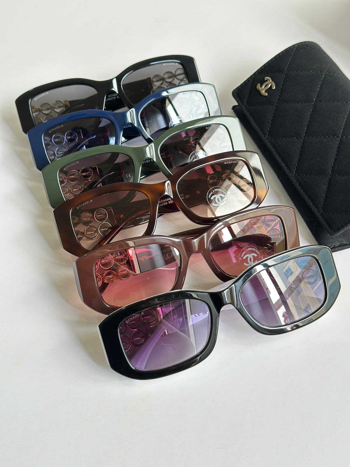 CHANEL Oval Sunglasses