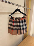 Burberry Checked Swim Shorts