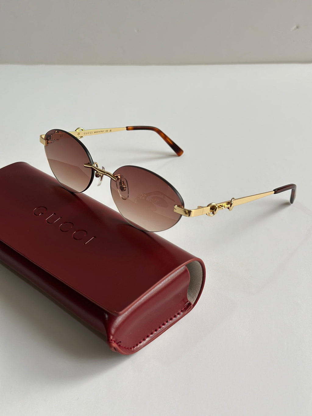 Gucci Oval Sunglasses