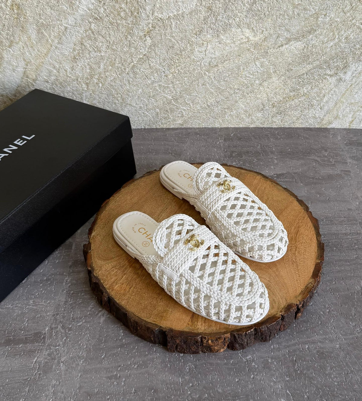Chanel Crochet Mule