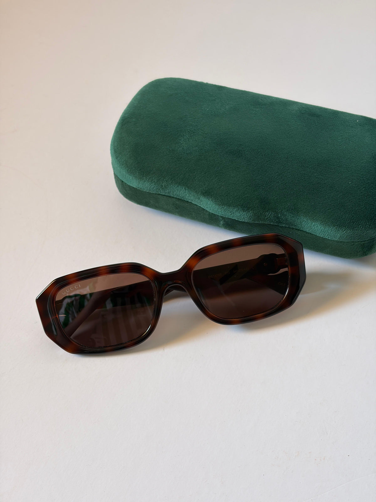 Gucci Tortoise Square Frame