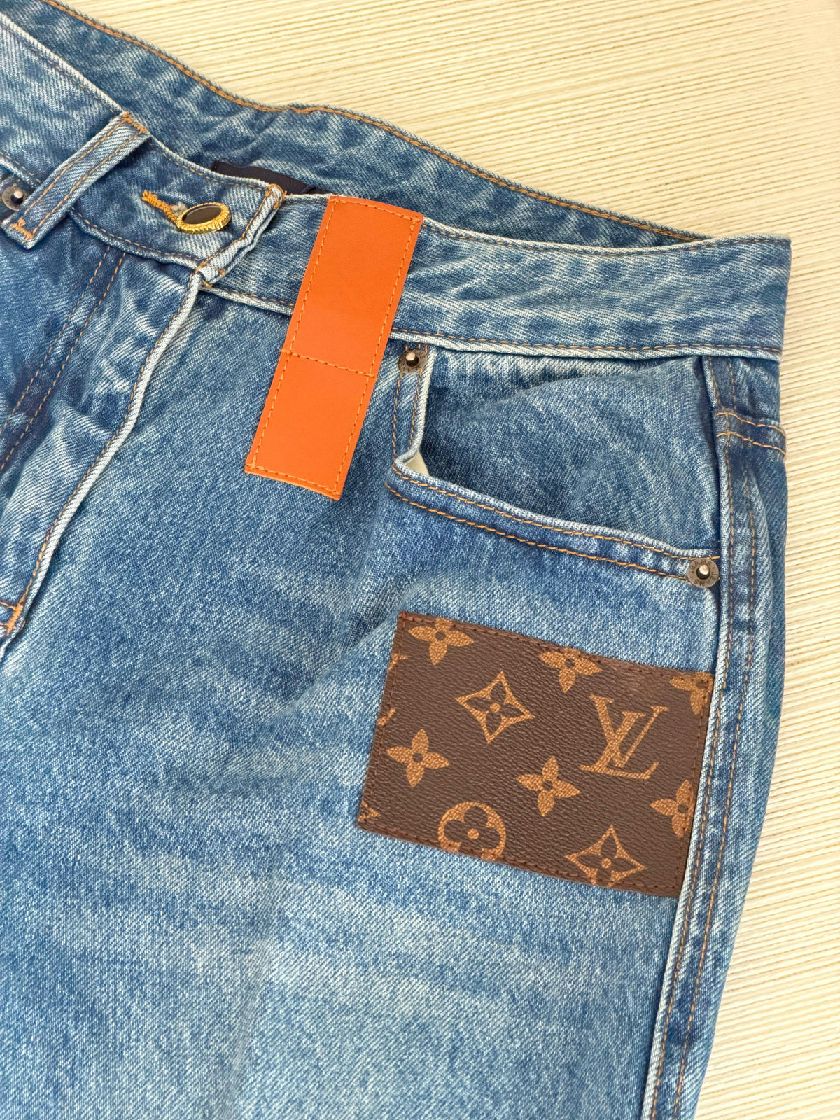 Louis Vuitton Monogram Flared Jeans