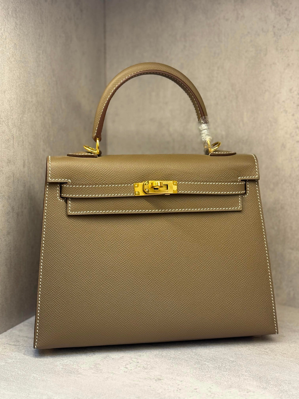 Hermes Mini Kelly 19cm Hand Made