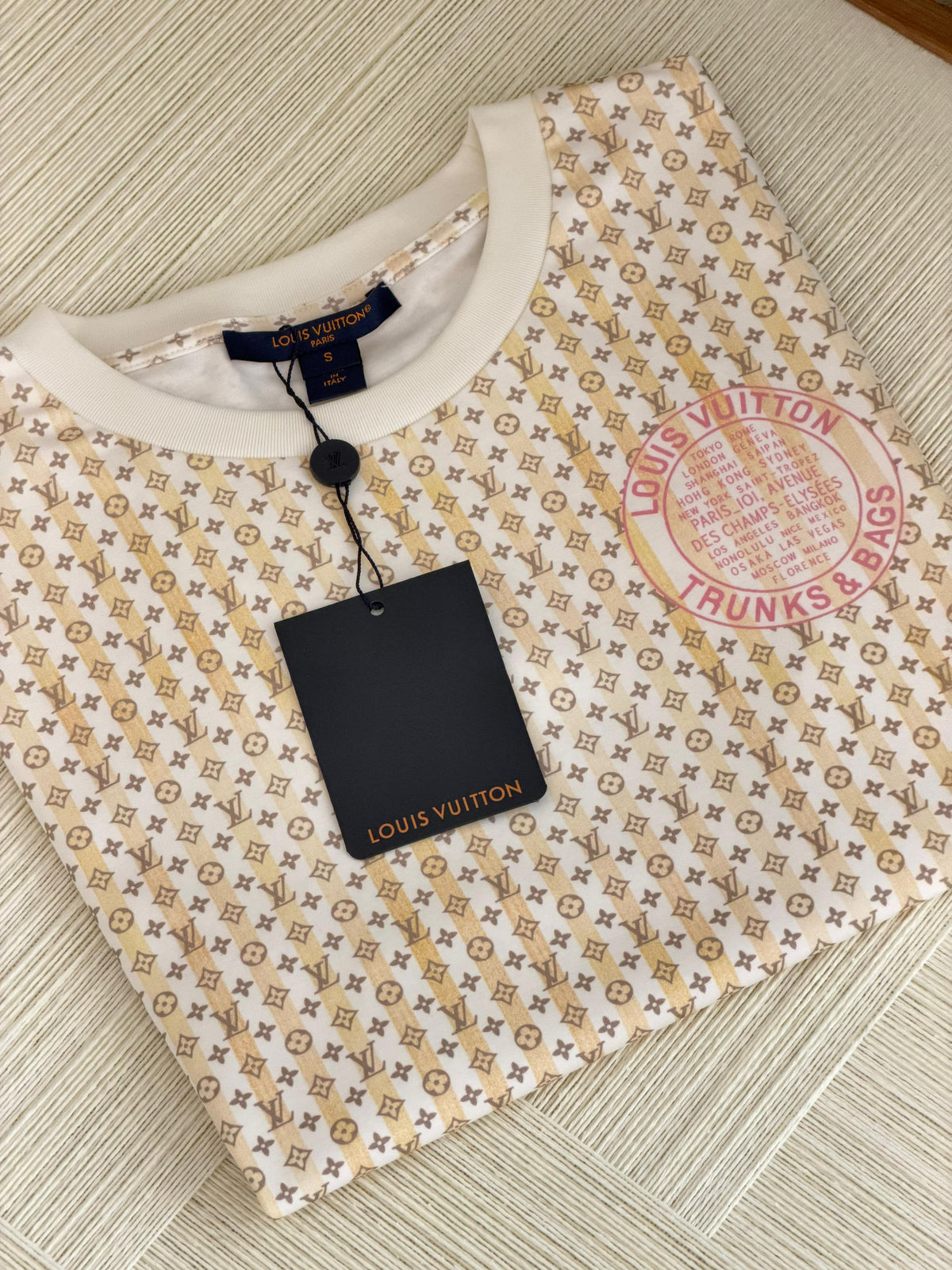 LV Monogram Stripes T-Shirt