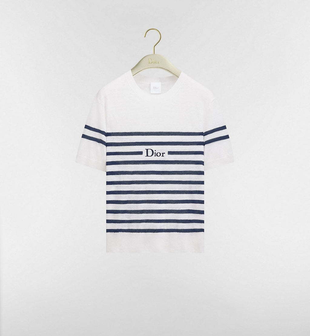 Dior Dioriviera Cropped Short Sleeved Sweater
