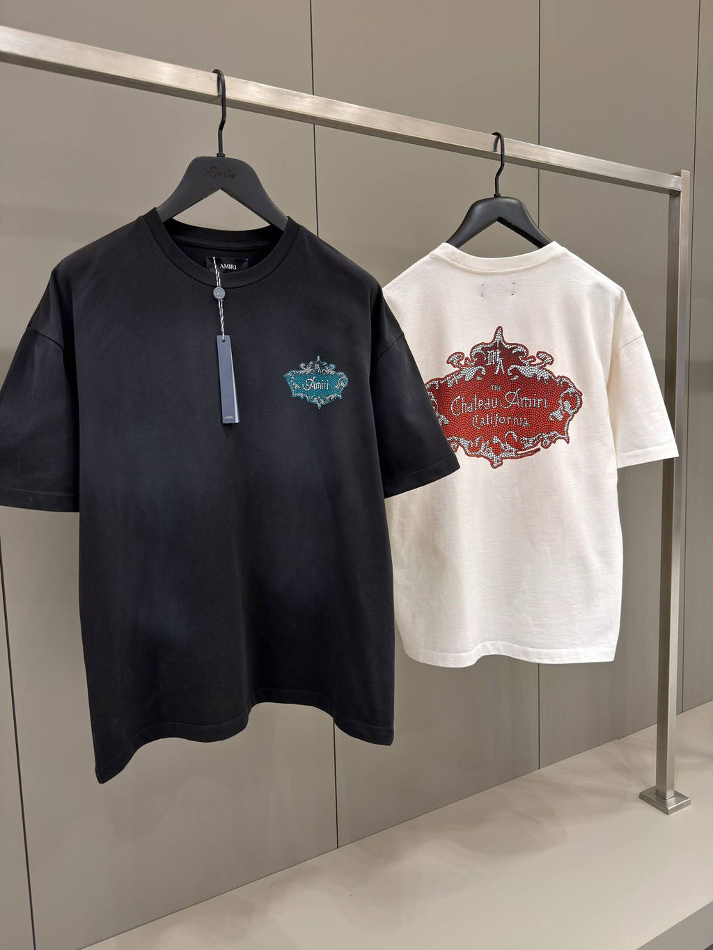 AMIRI logo-print short-sleeve T-shirt