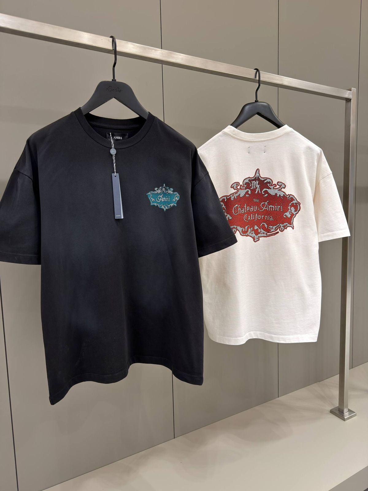 AMIRI logo-print short-sleeve T-shirt