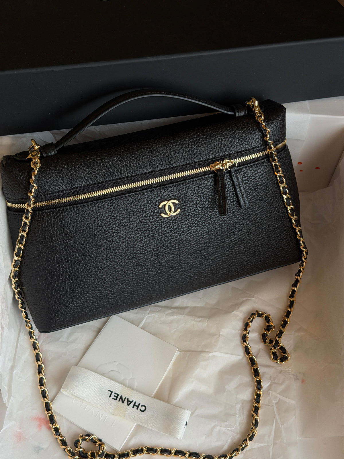 Chanel Vanity Case With Chain Size Large