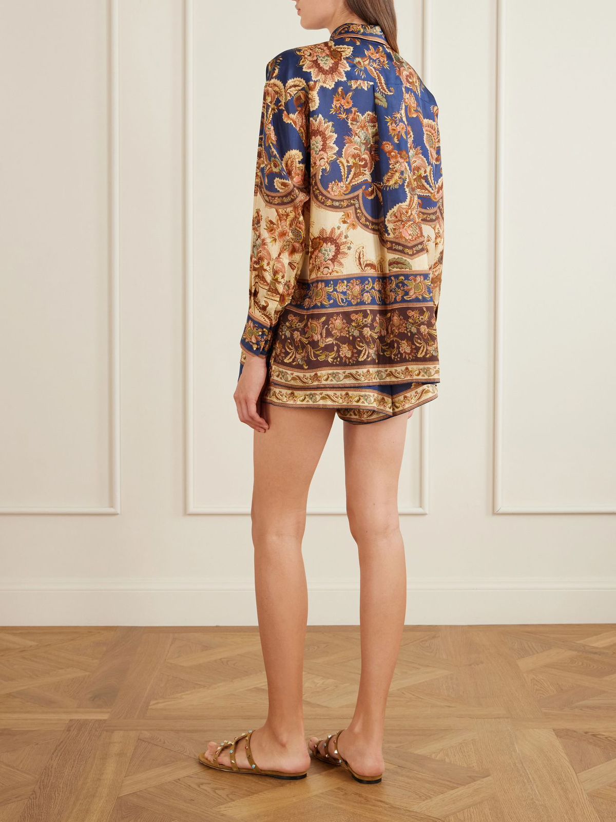 ZIMMERMANN Aster printed silk set
