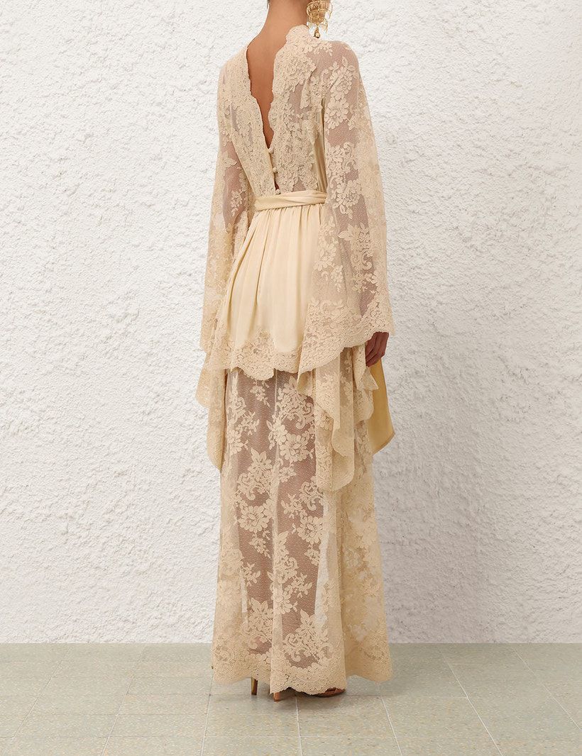 Zimmermann HYPNOTIC SATIN DRAPE