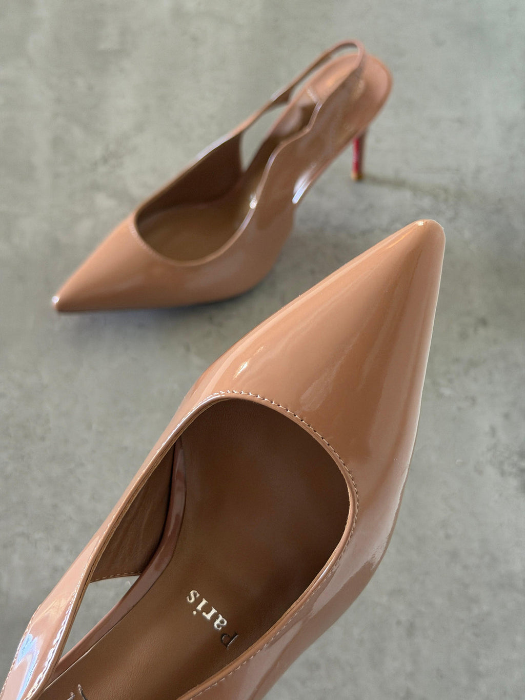 Christian Louboutin Neutral Hot Chick 70 Pumps