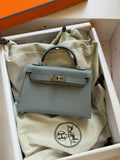 Hermes Mini Kelly 19cm Hand Made
