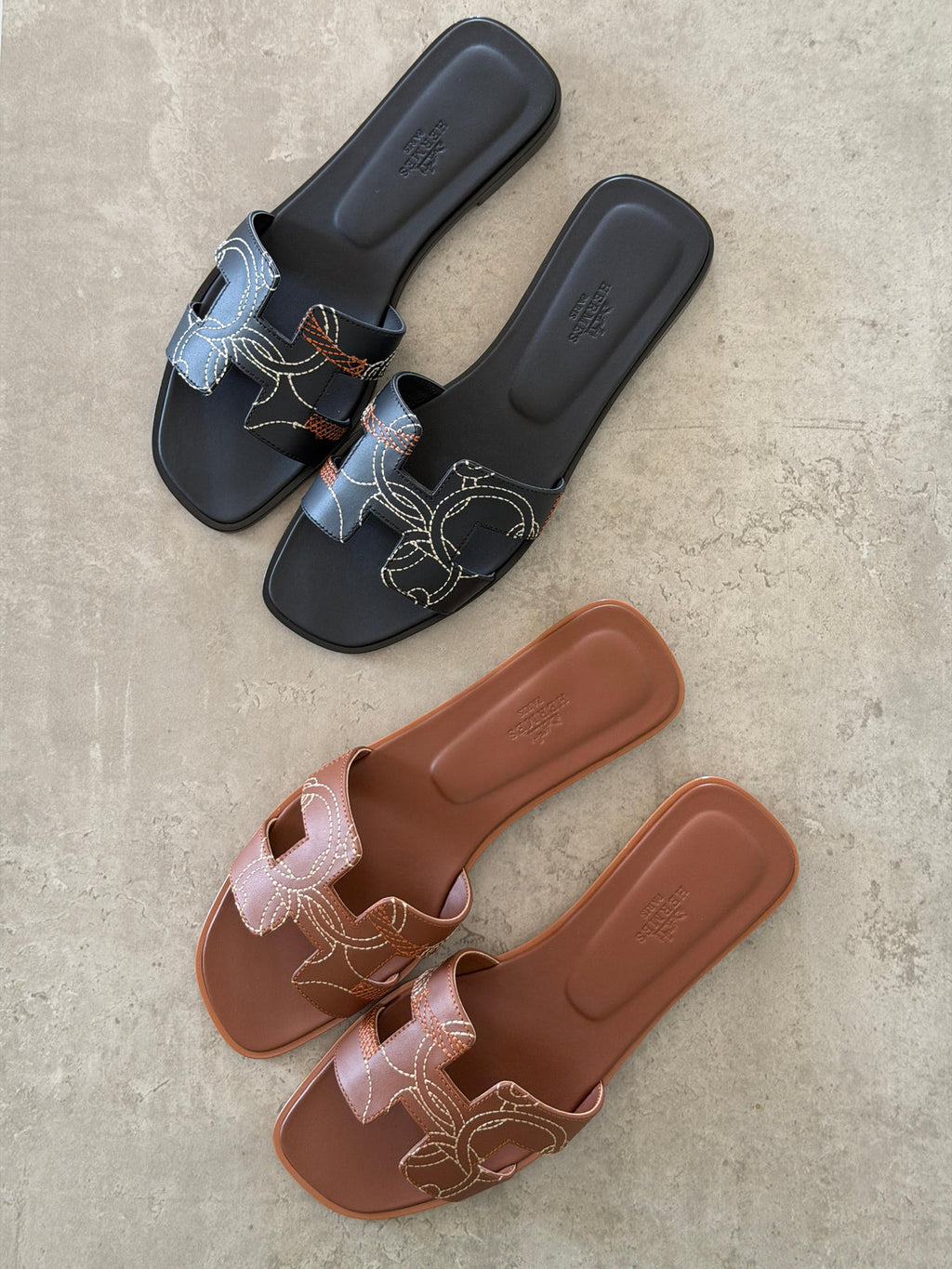 Hermes oran sandal