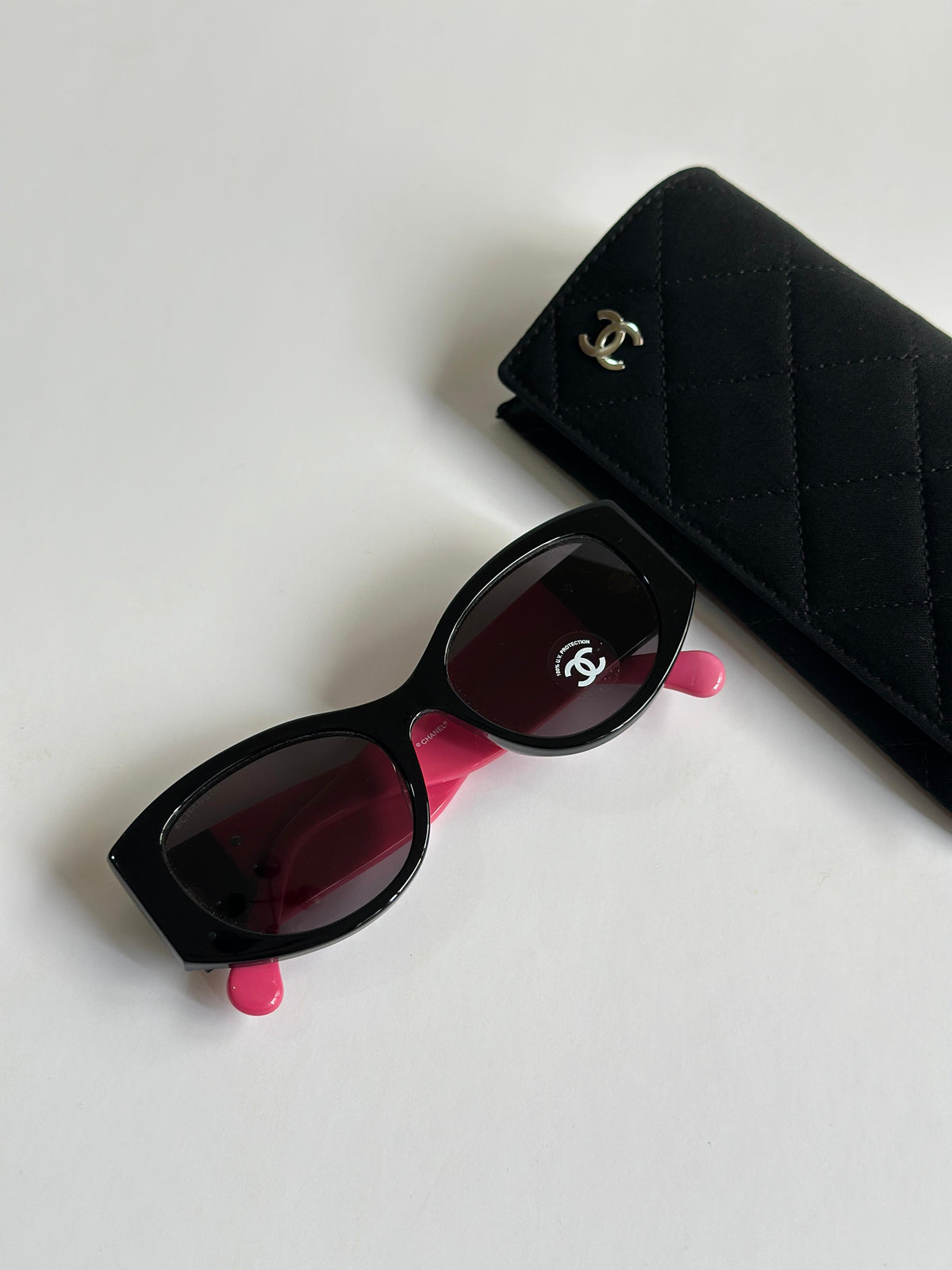 CHANEL Oval Sunglasses