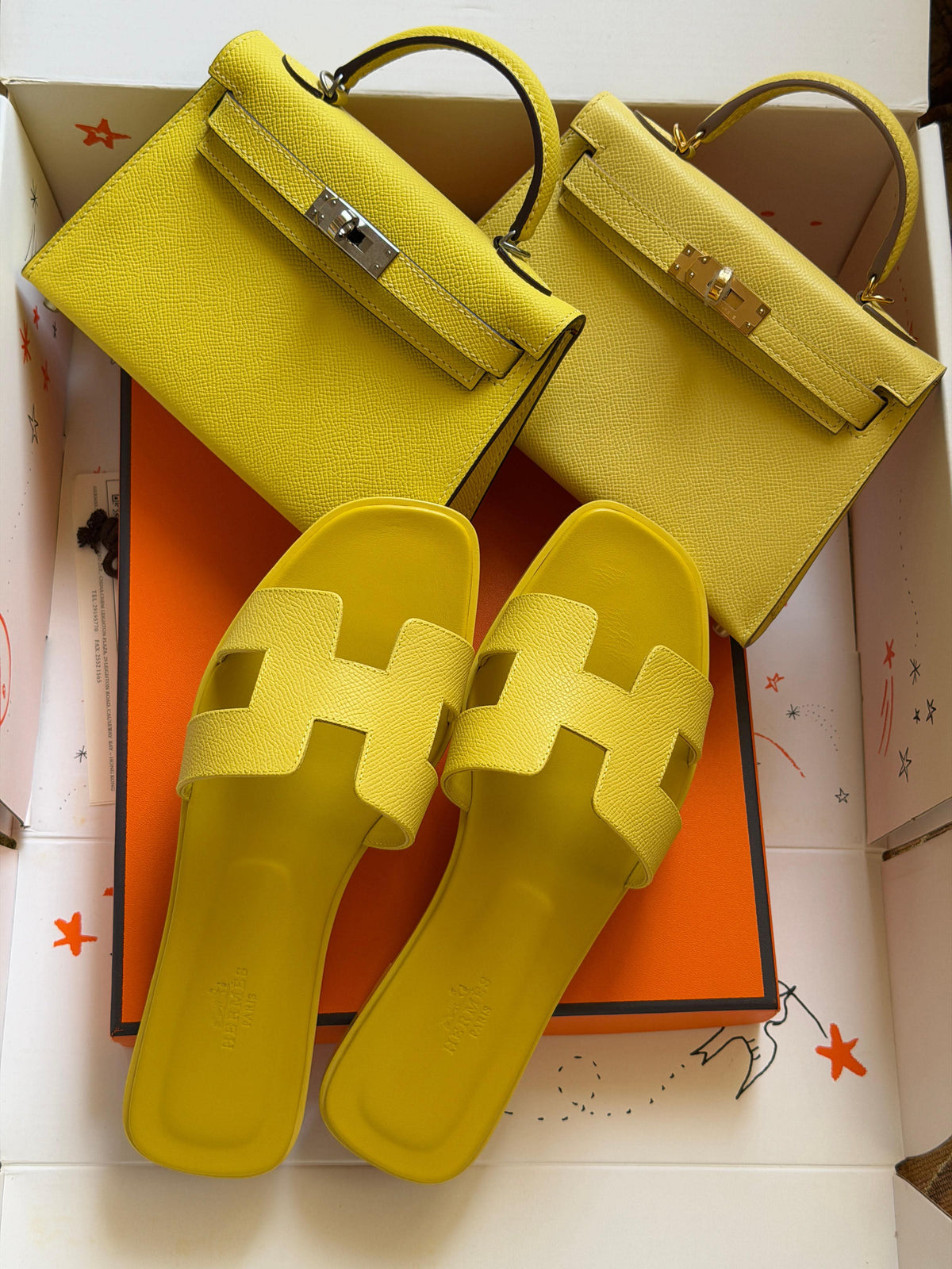 Hermes Mini Kelly 19cm Hand Made