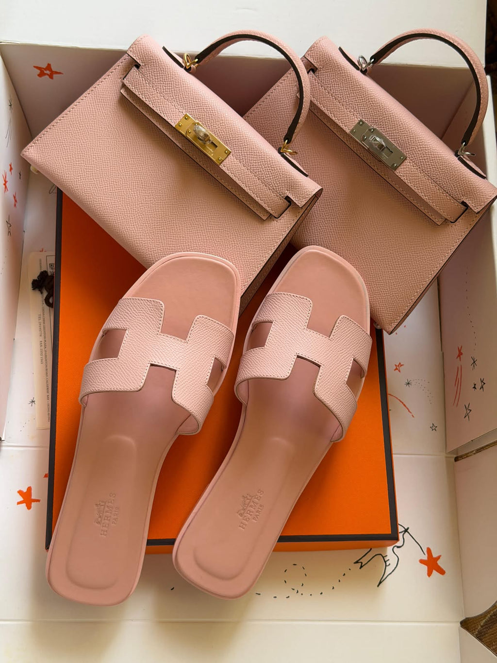 Hermes Mini Kelly 19cm Hand Made