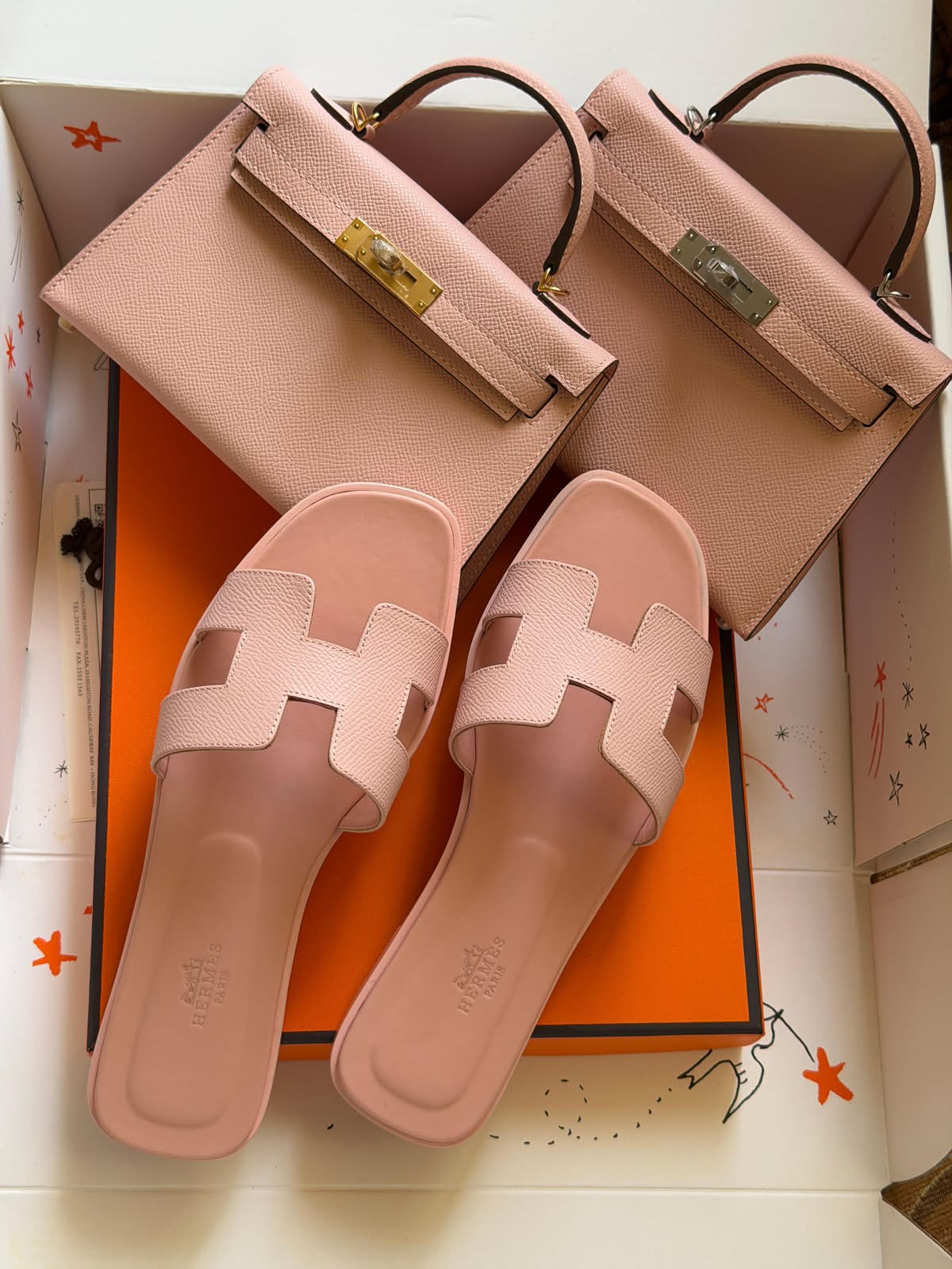 Hermes Mini Kelly 19cm Hand Made