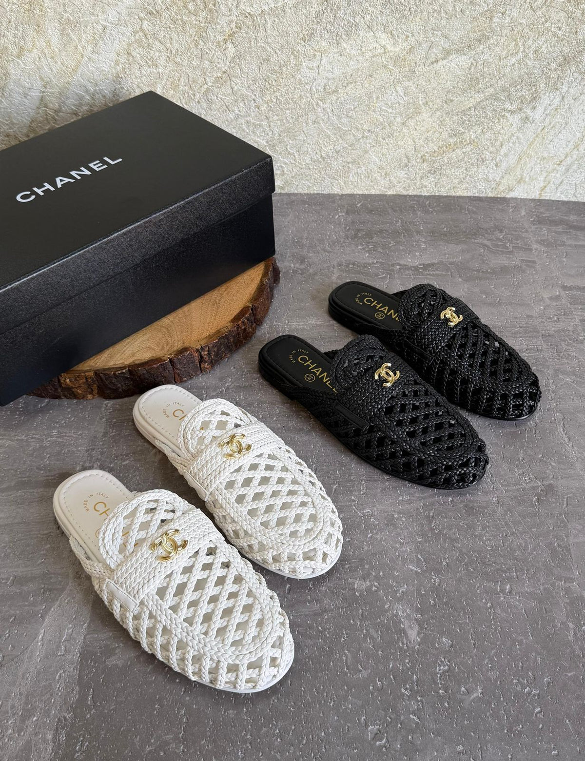 Chanel Crochet Mule