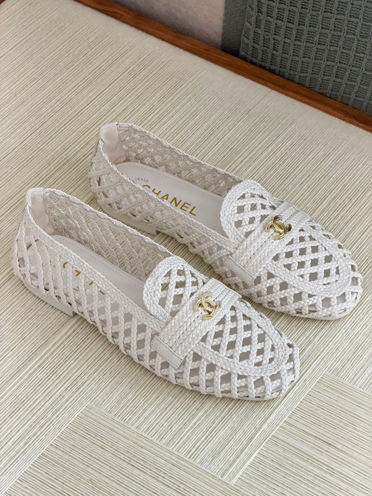 Chanel Moccasins in Lambskin