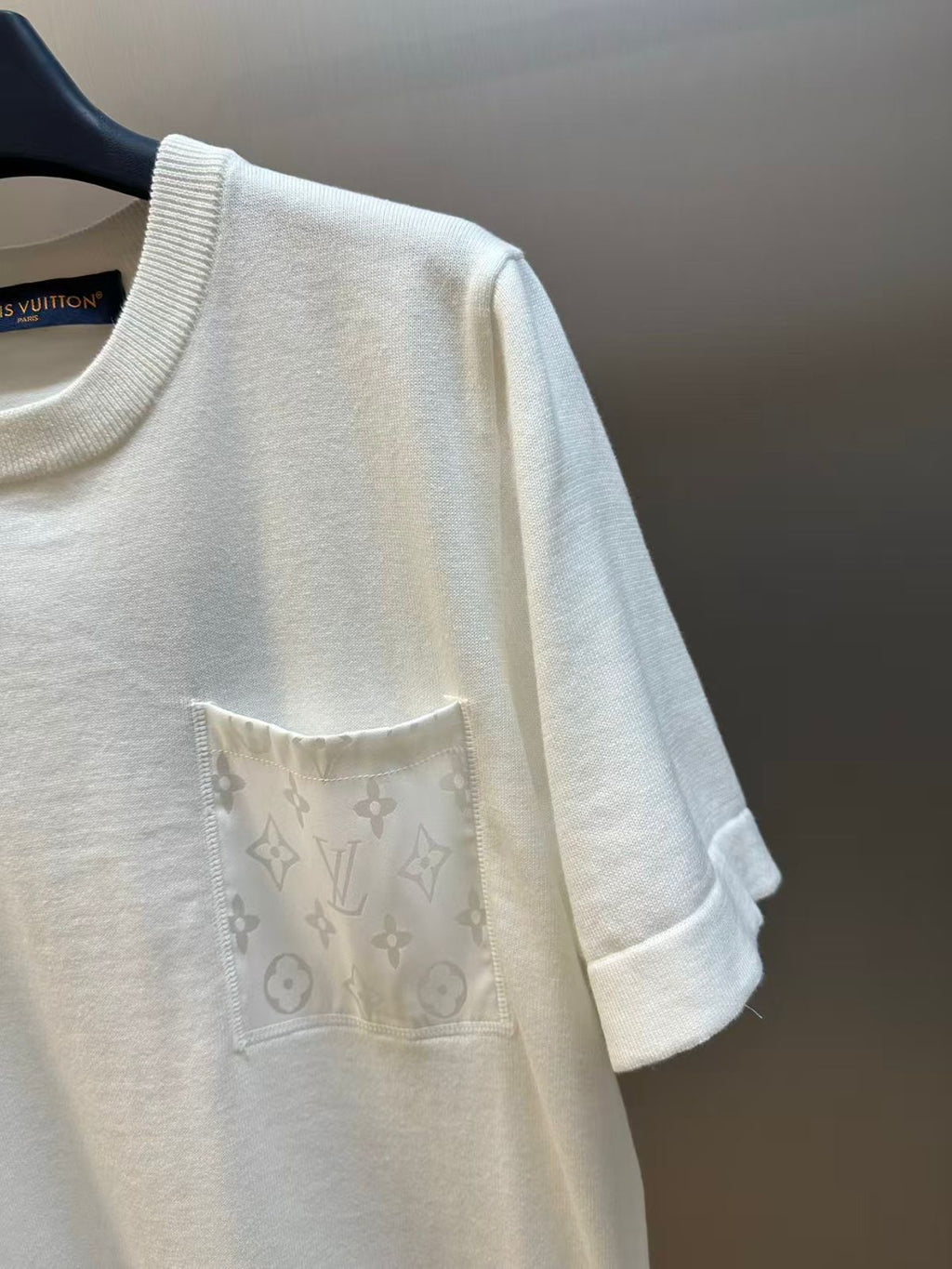 Louis Vuitton White Logo Cotton T-Shirt