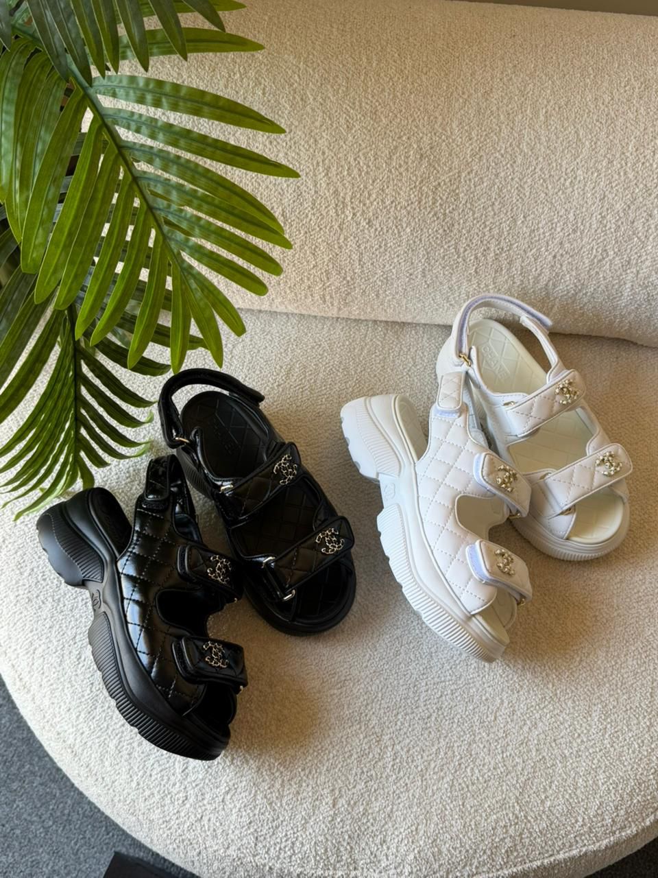 Chanel Sandals - Shiny calfskin