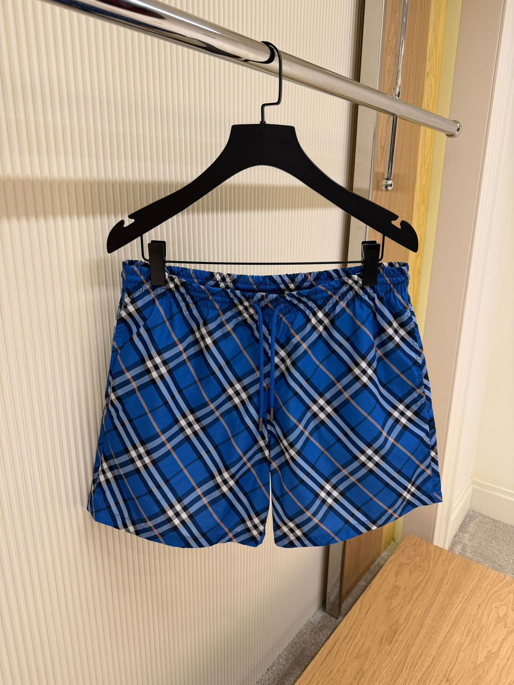 Burberry Neutral Logo Appliqué Vintage Shorts