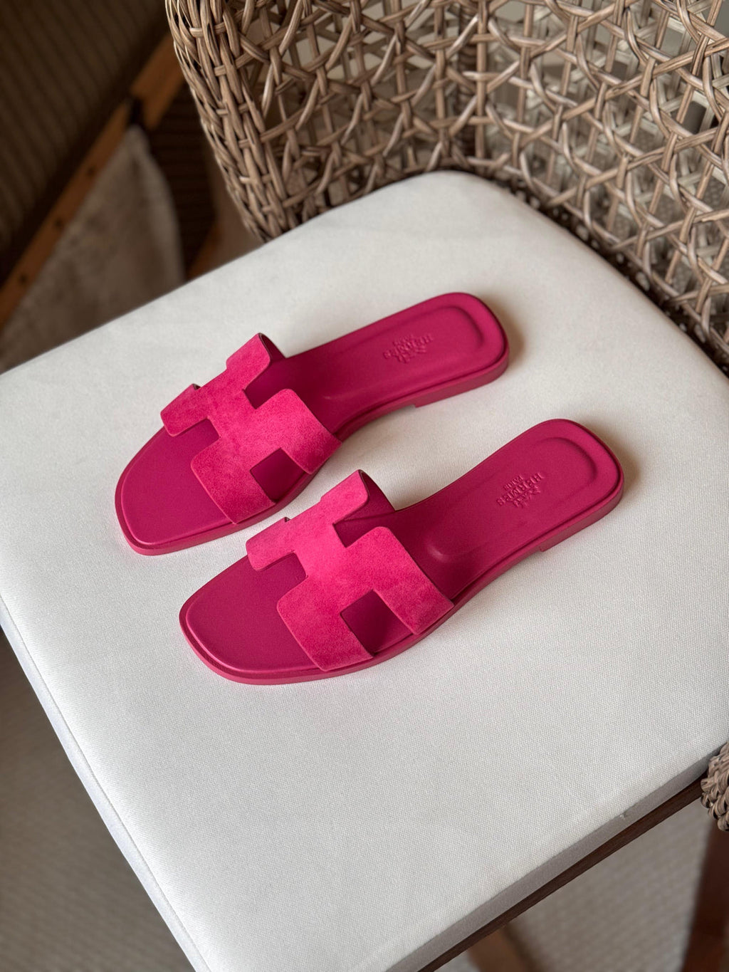 Hermes Oran Sandal Goatskin
