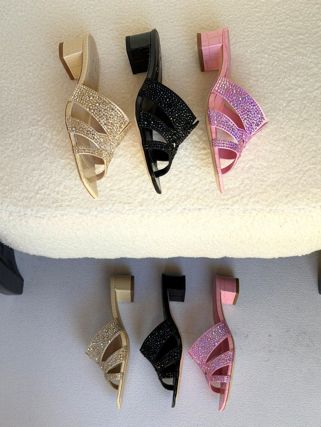 GINA LILA' Crystal Mules