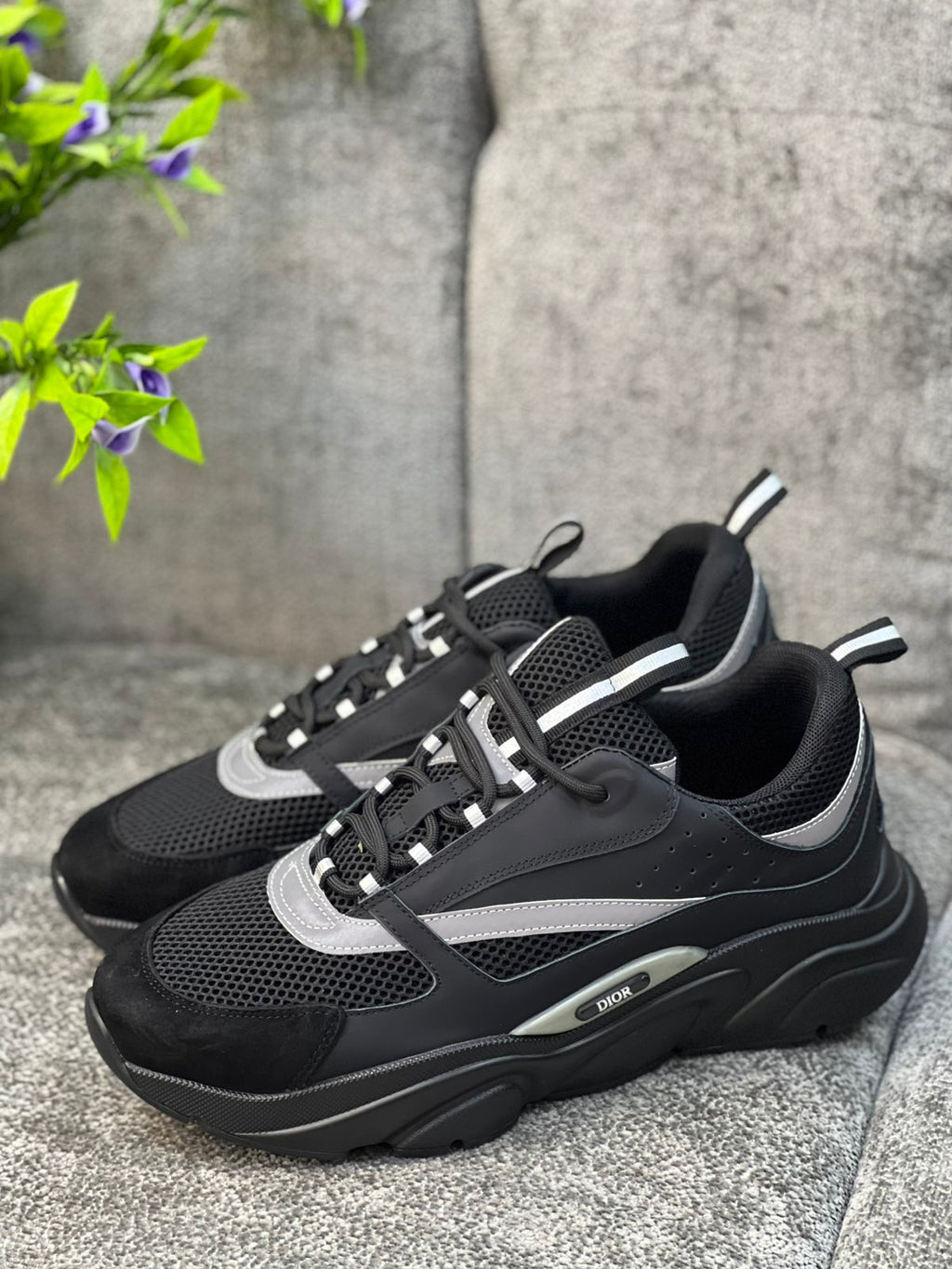 Dior B22 'Black Reflective