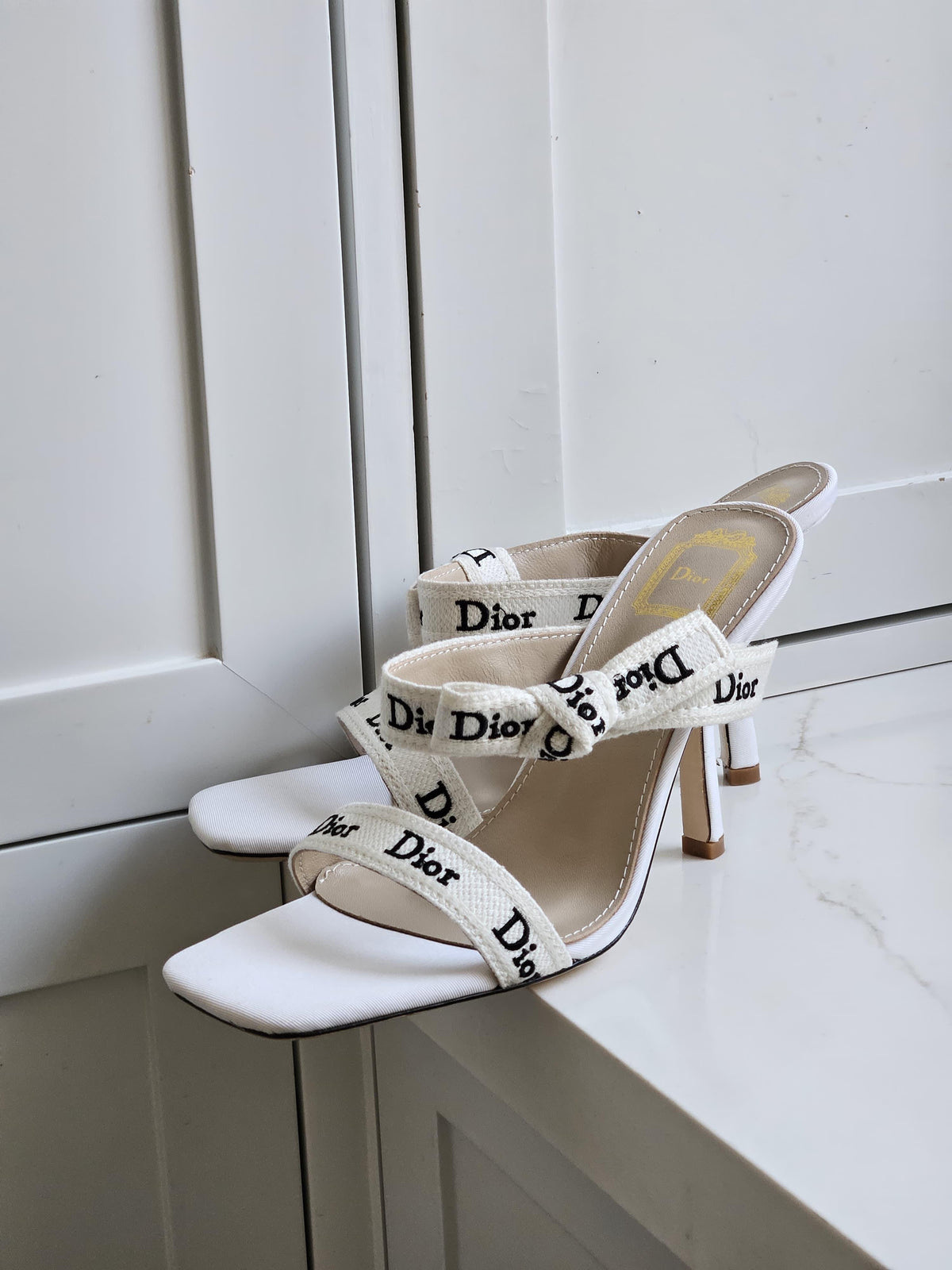 Dior Heeled Sandal with J'Adior Straps