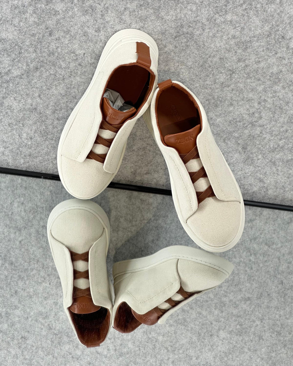 Zegna Triple Stitch sneakers