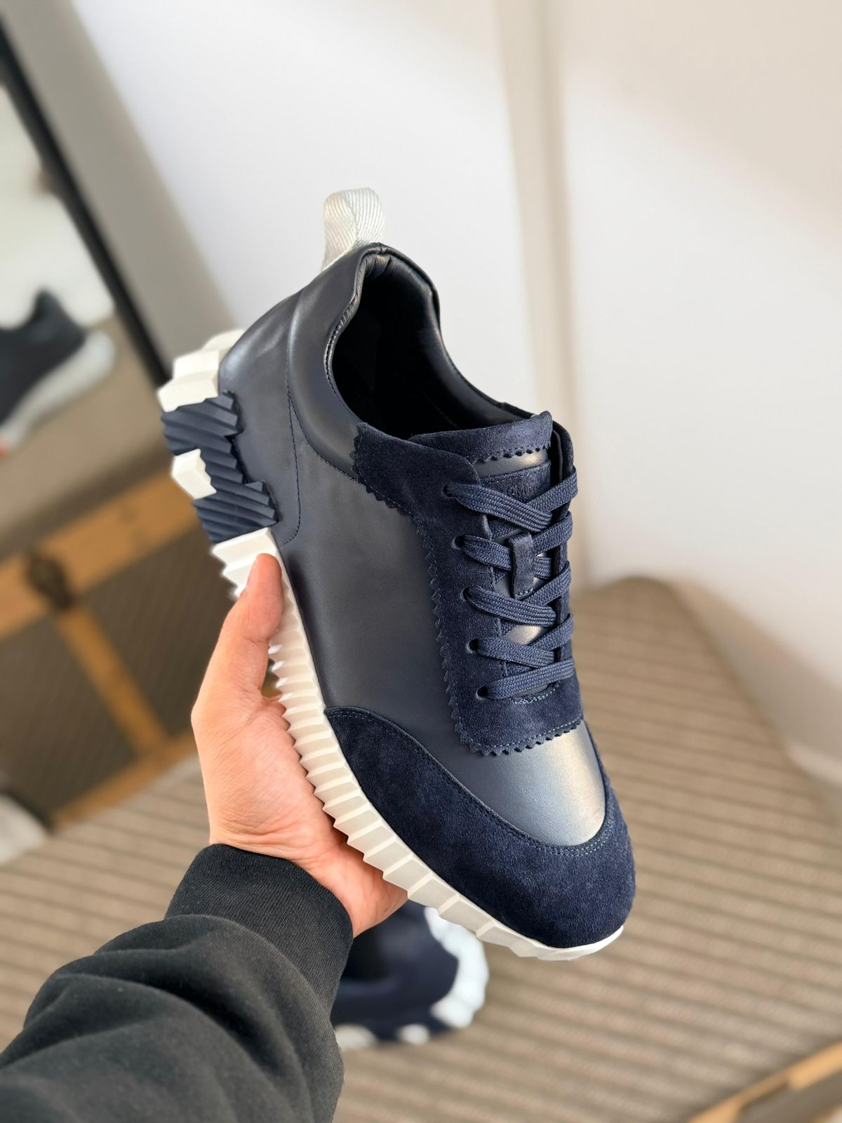 Hermes Bouncing Sneaker "Ocean Blue