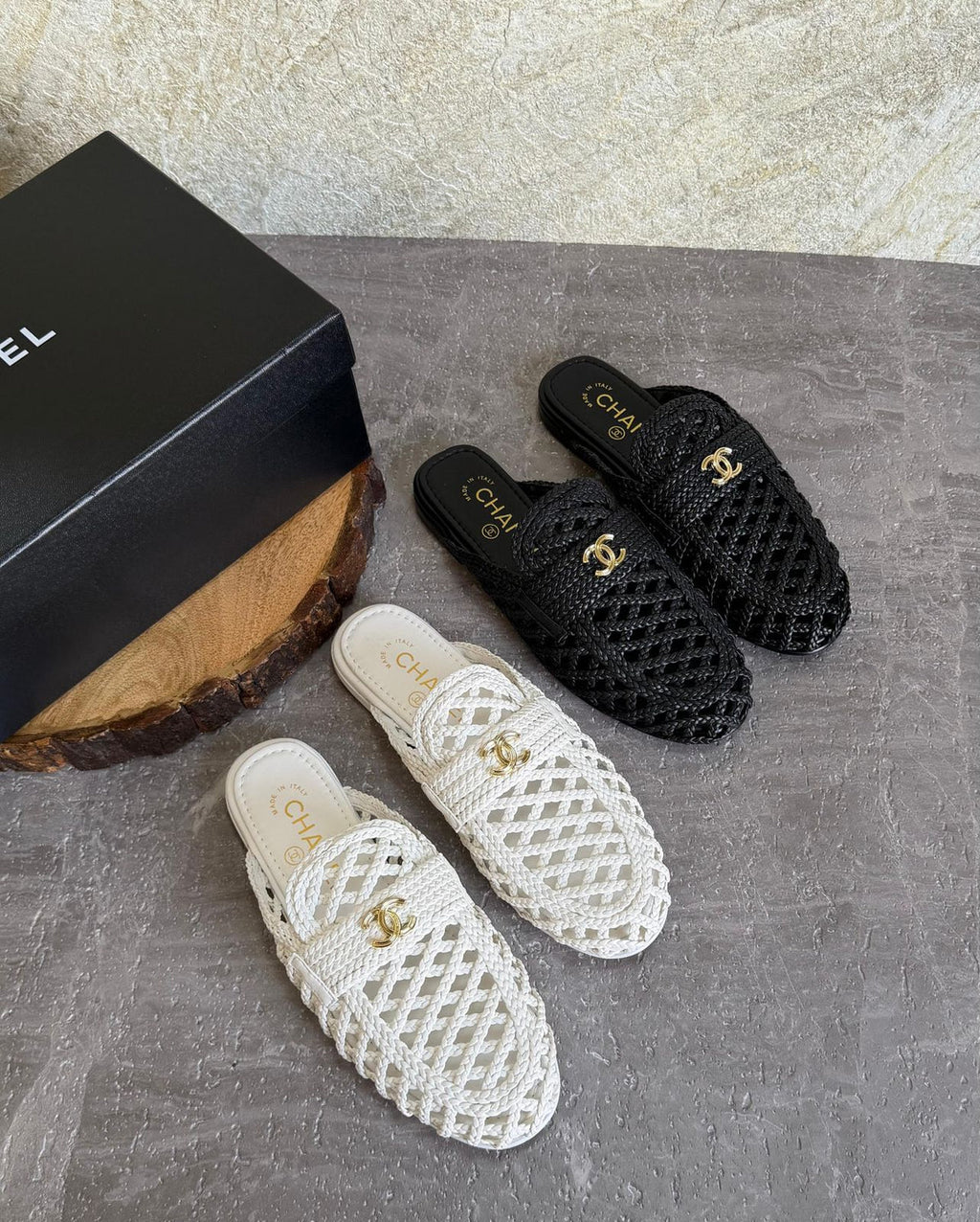 Chanel Crochet Mule