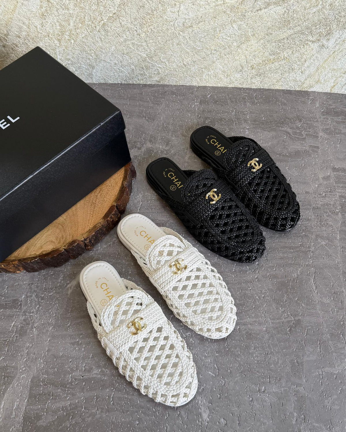 Chanel Crochet Mule