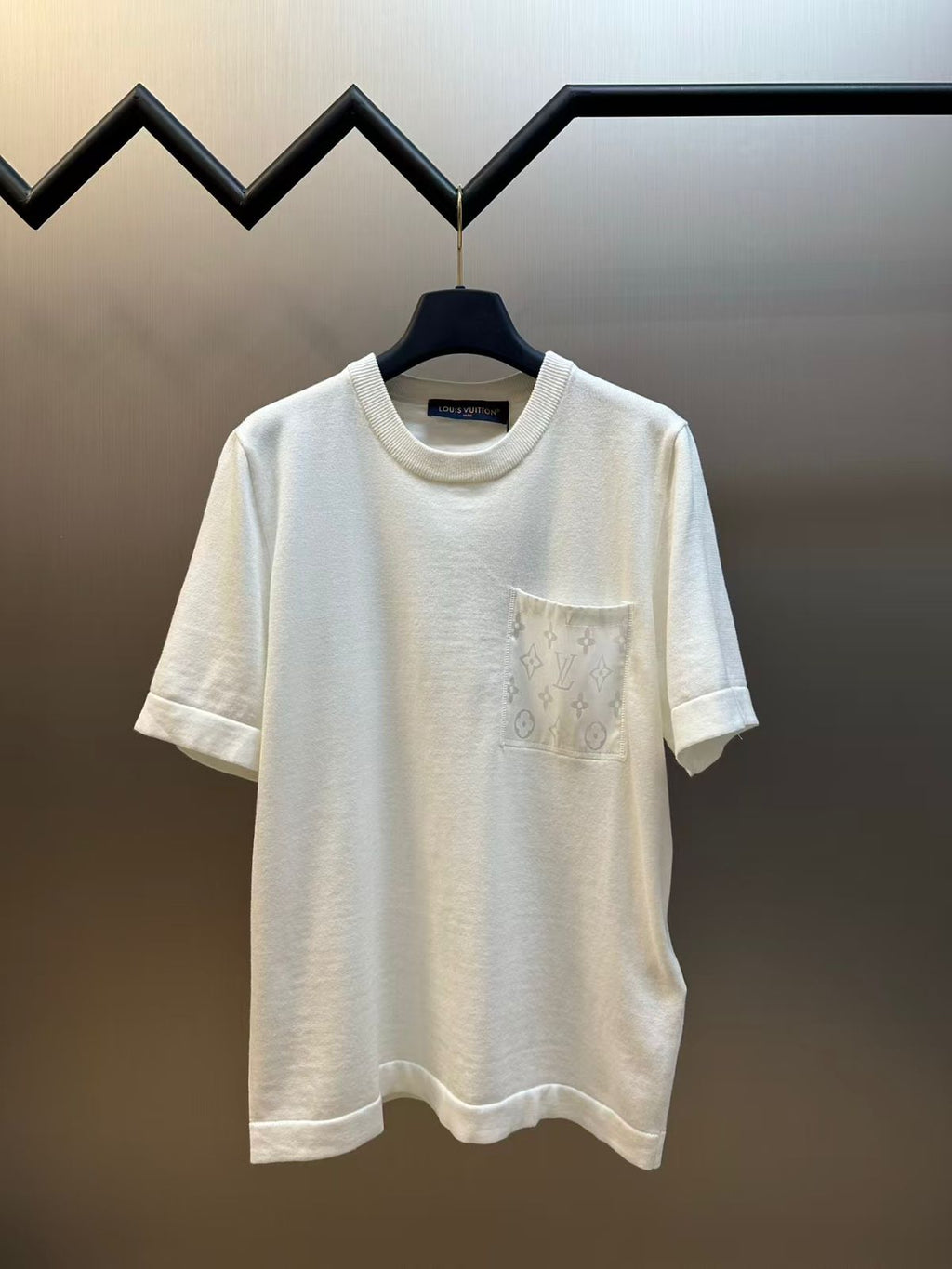 Louis Vuitton White Logo Cotton T-Shirt