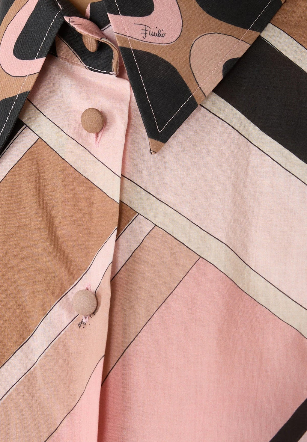 Buy Pucci Pink Vivara-print Shirt set