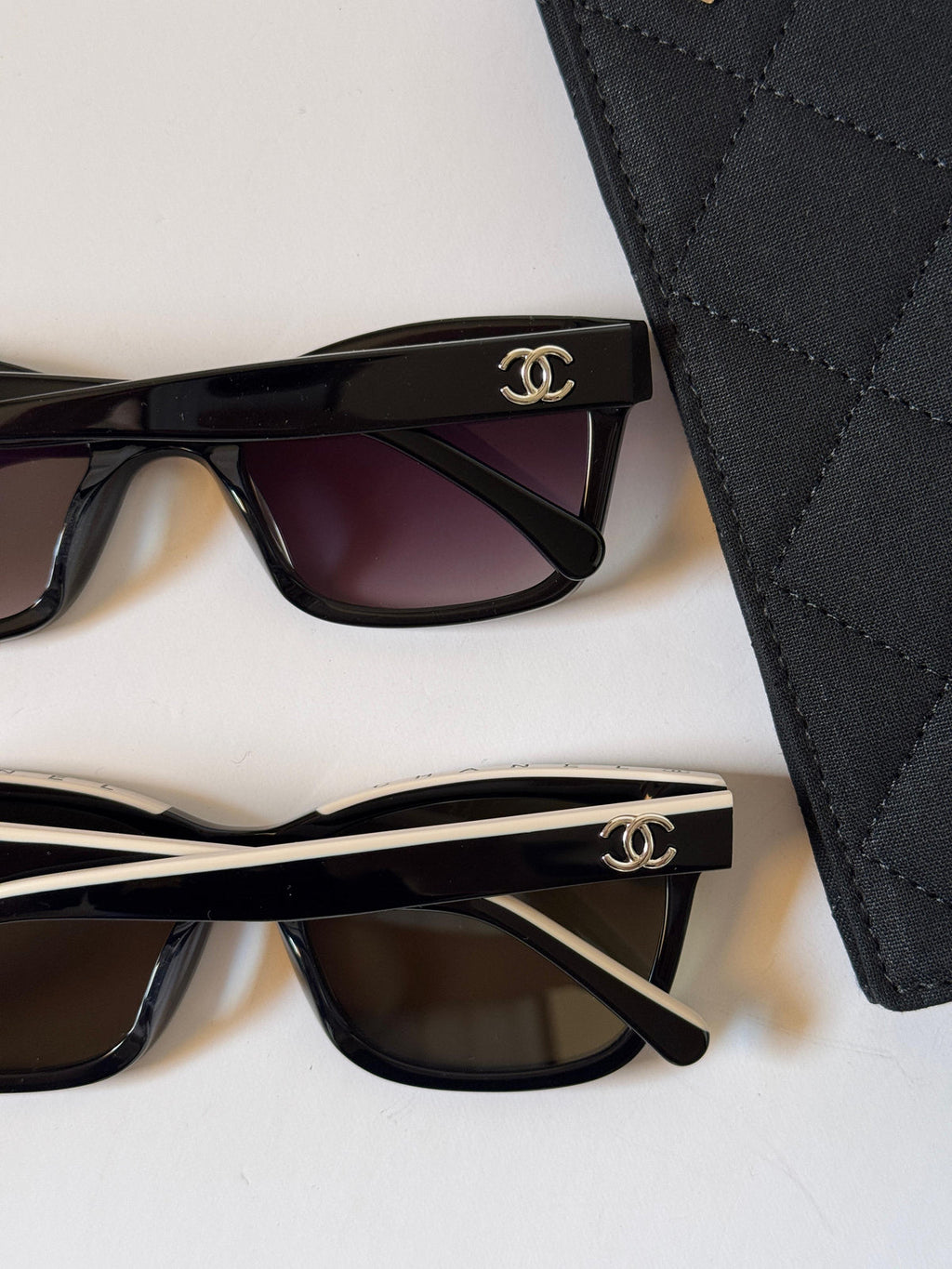 CHANEL Sunglasses: Square