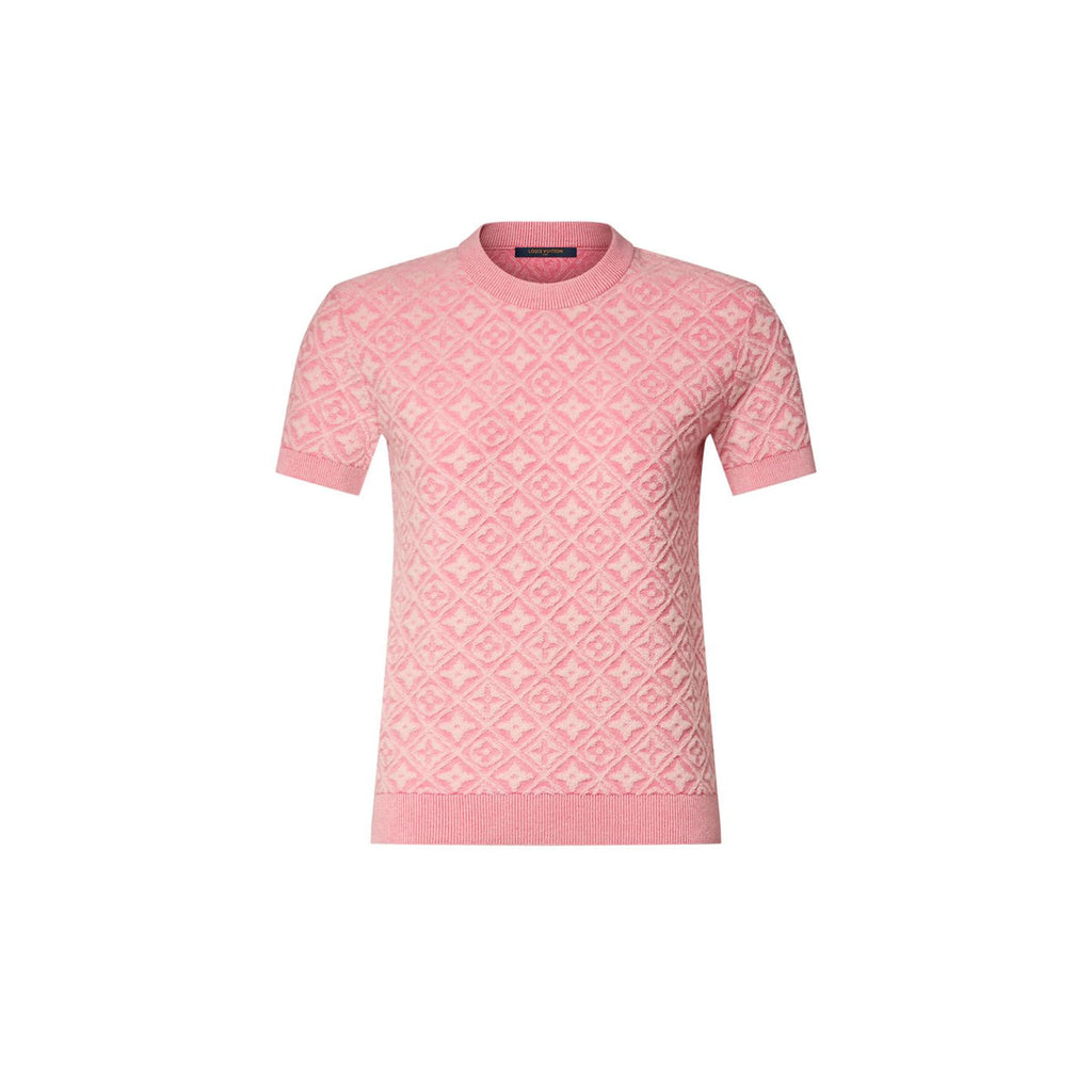 LV Monogram Toweling Knit Top