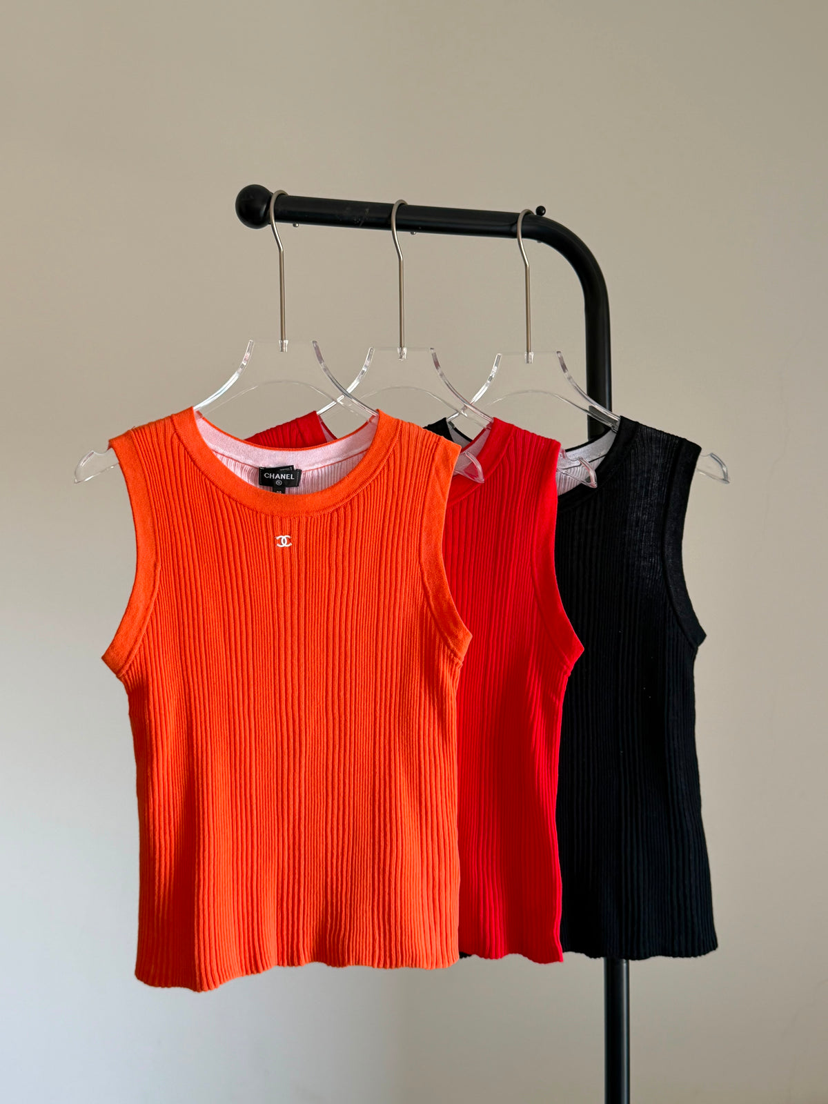 Chanel Knit Sleeveless Tank