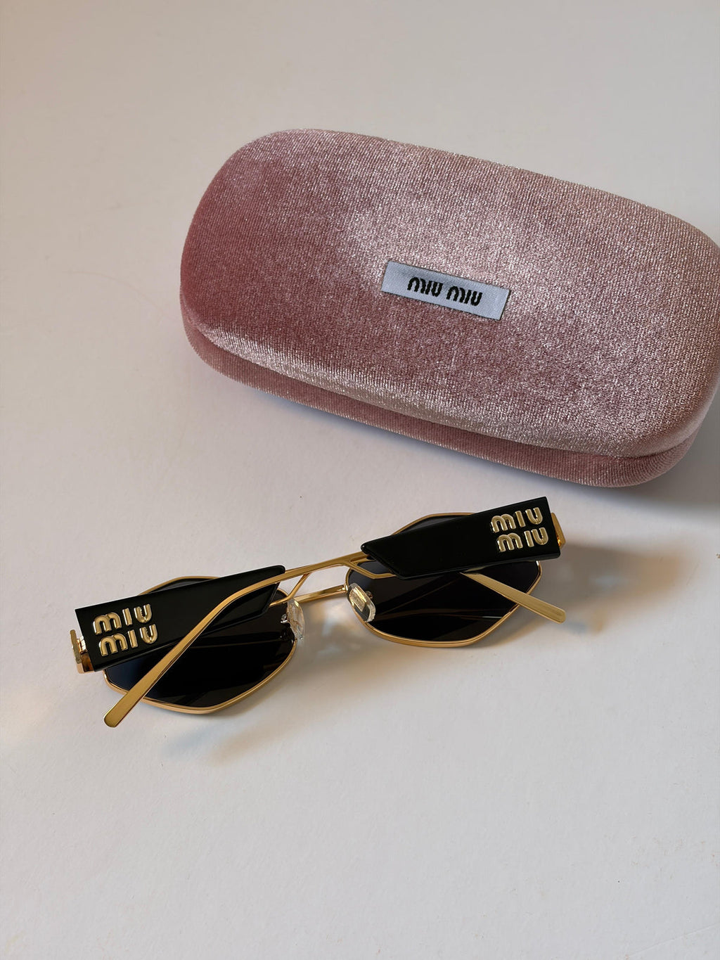 Miu Miu polygonal sunglasses