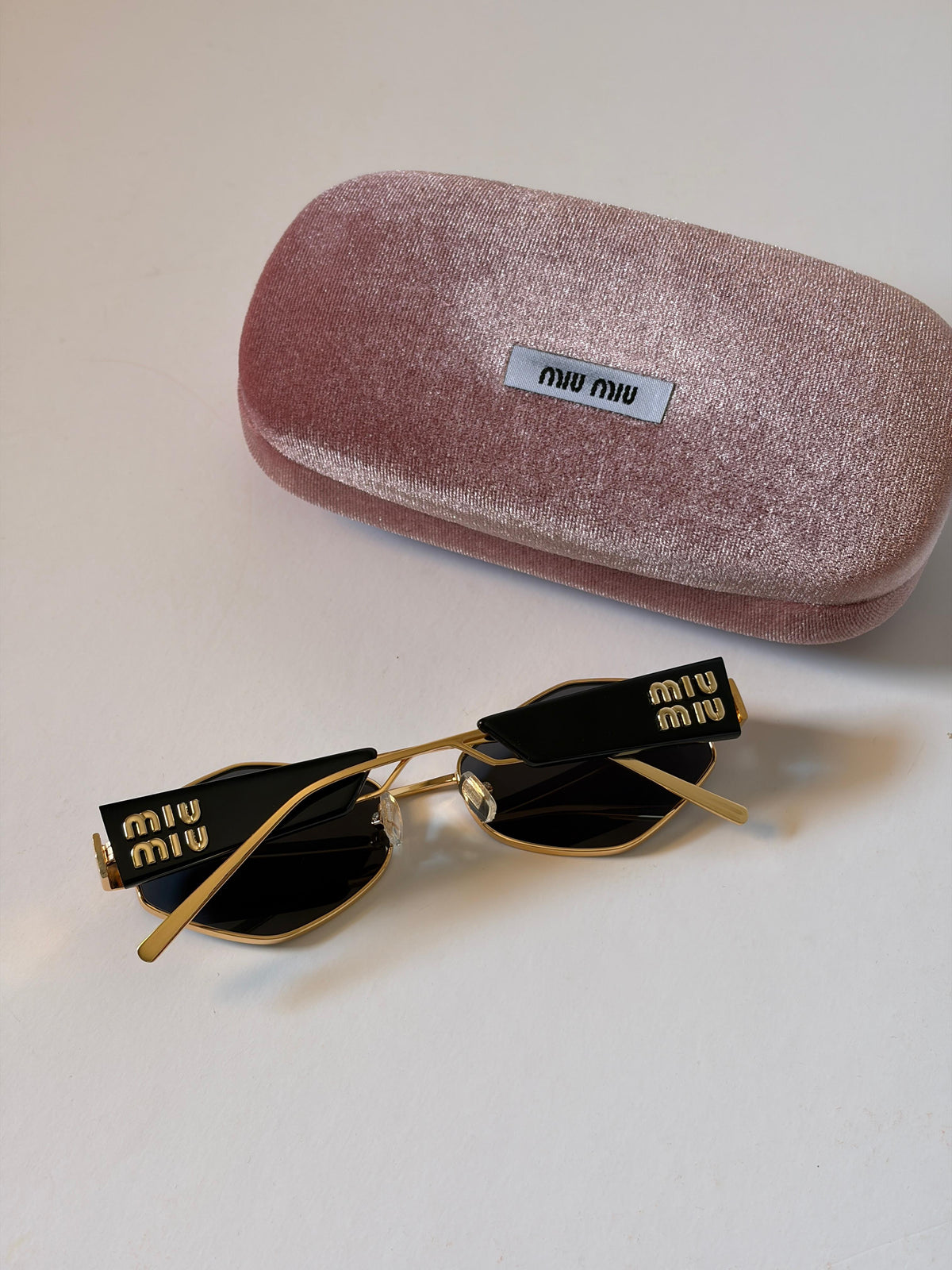 Miu Miu polygonal sunglasses