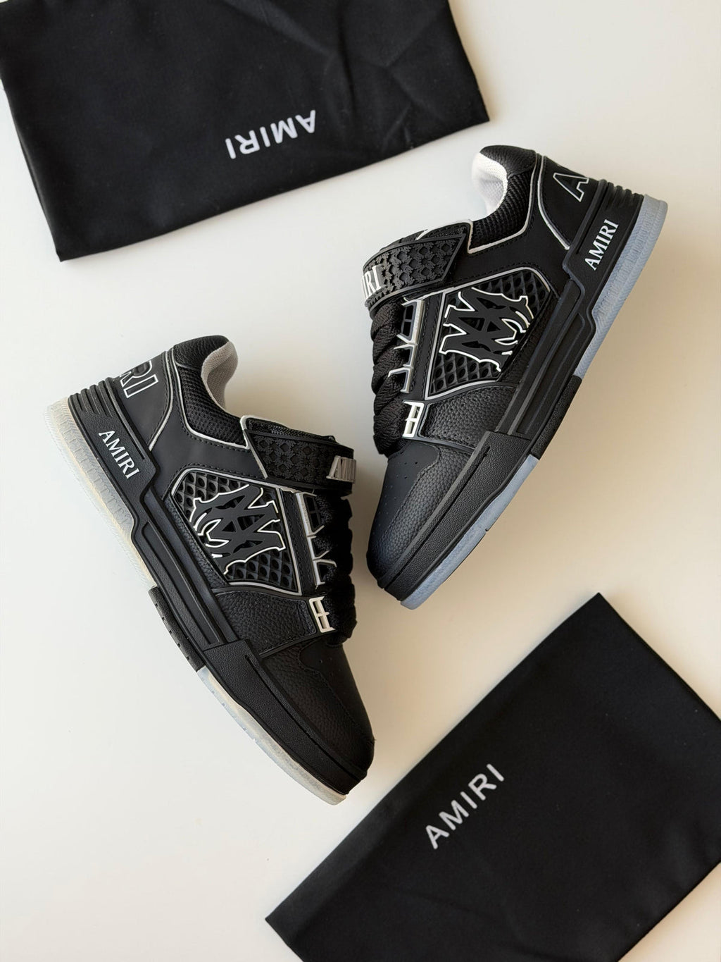 Amiri Men's Black Ma Skyline Lace-Up