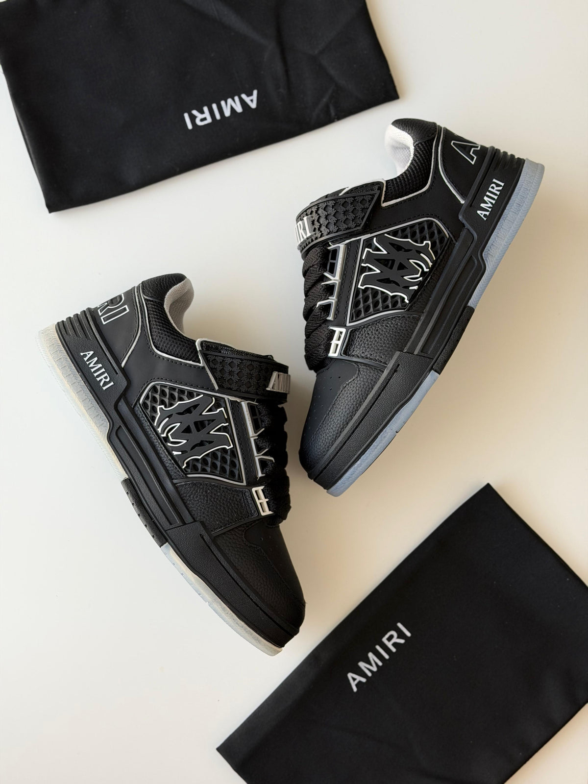 Amiri Men's Black Ma Skyline Lace-Up