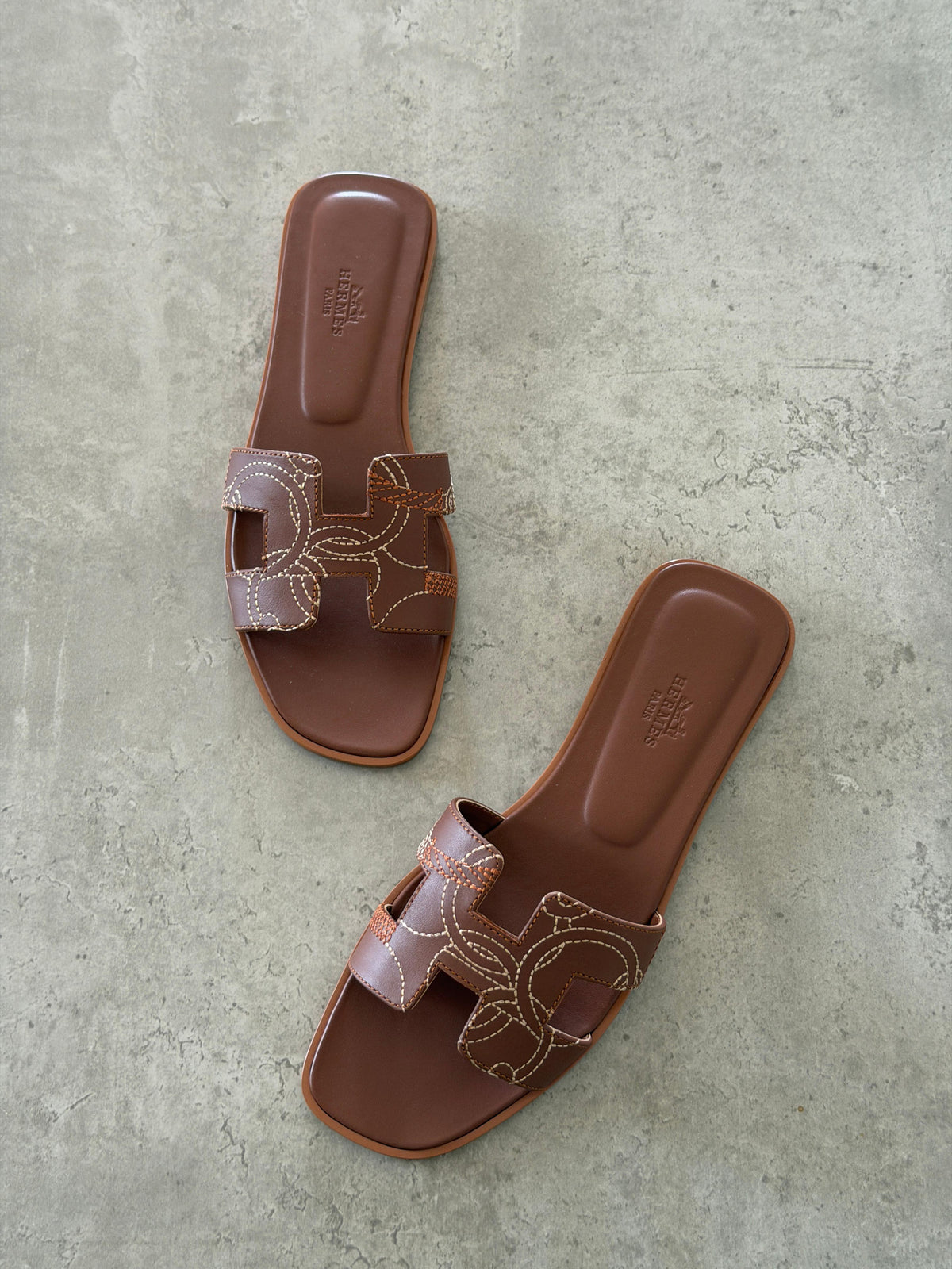 Hermes oran sandal