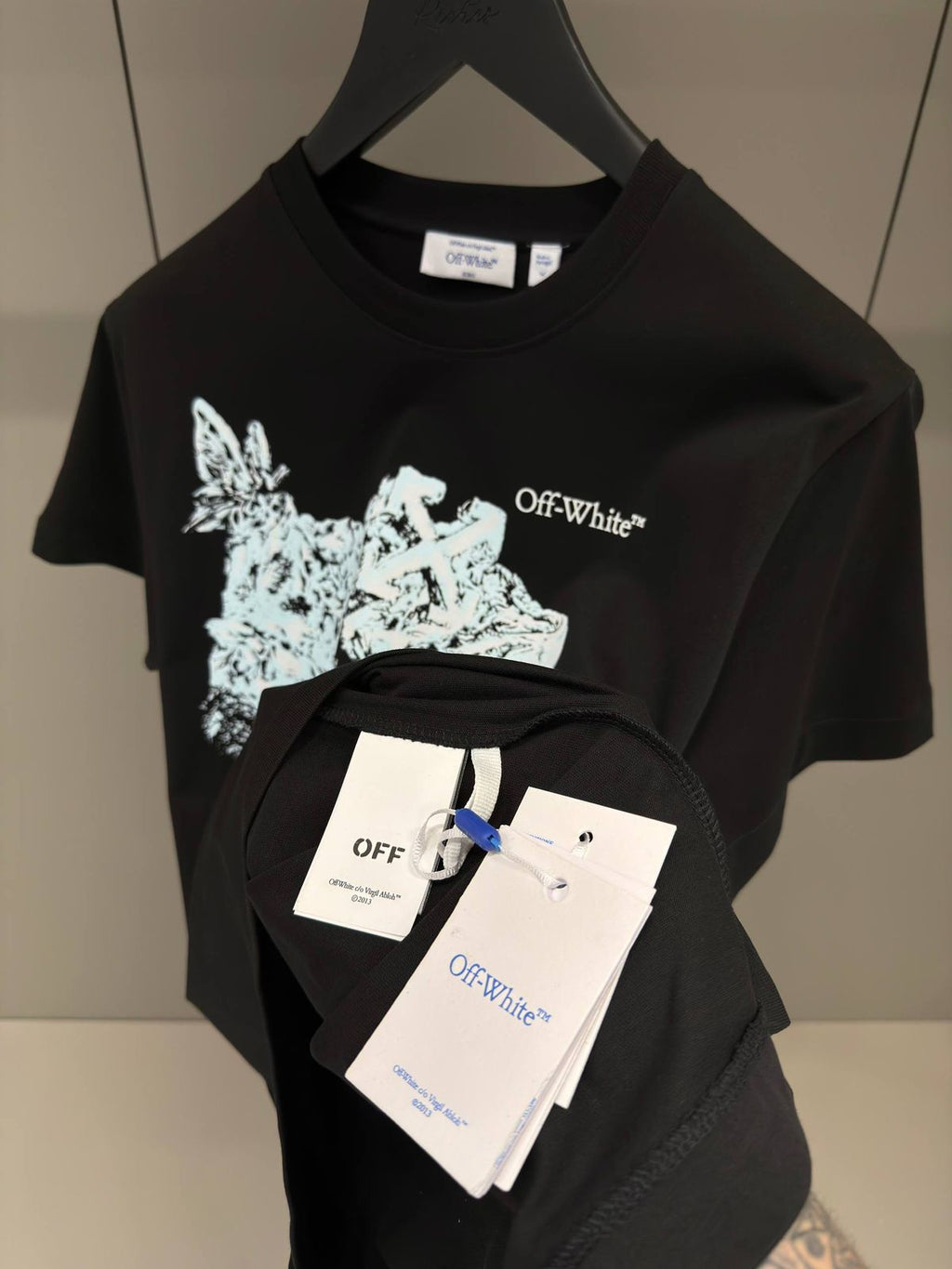 Off-White Eagle Rock slim-fit T-shirt | Black