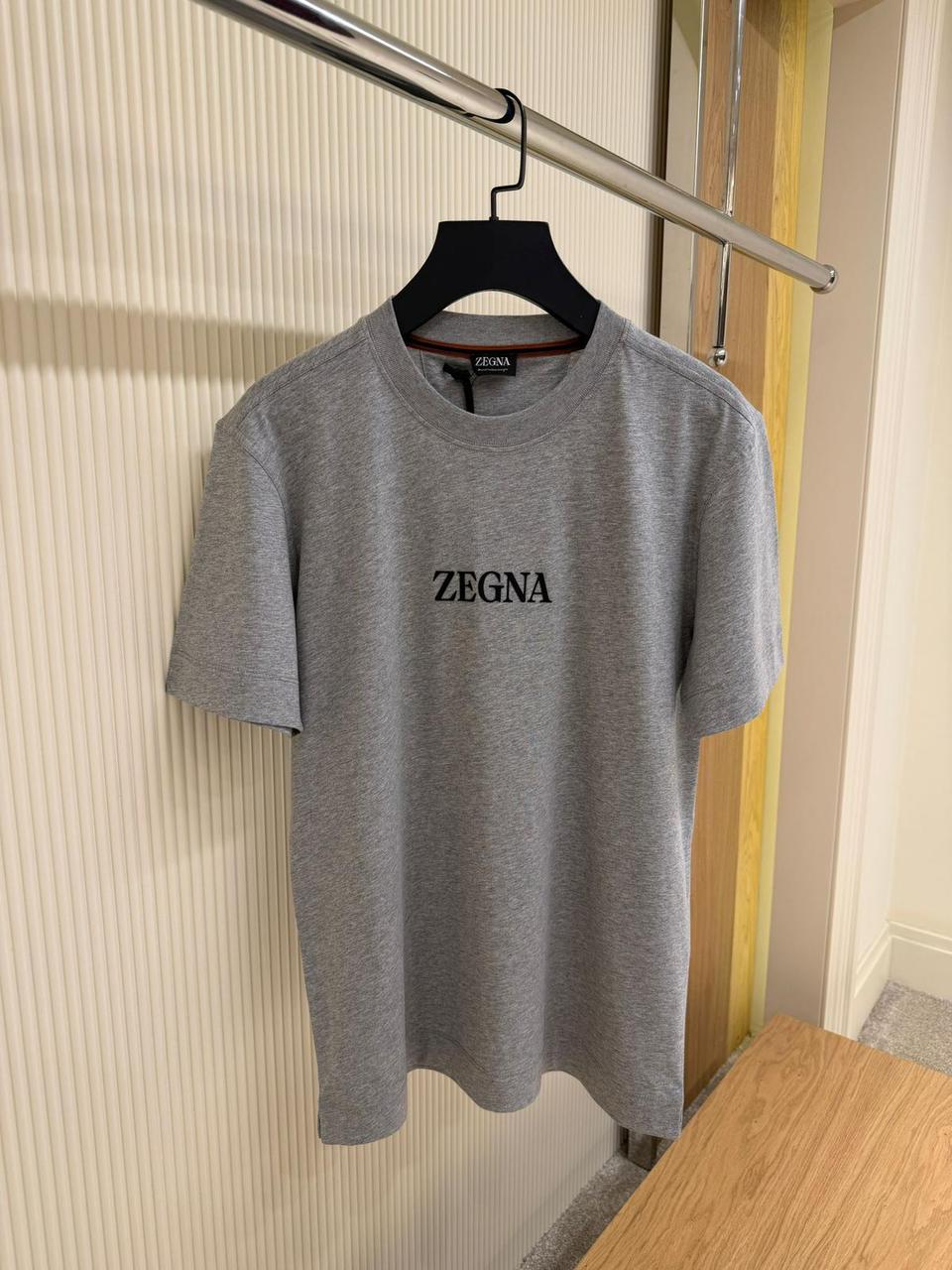 Zegna logo-print crew-neck T-shirt