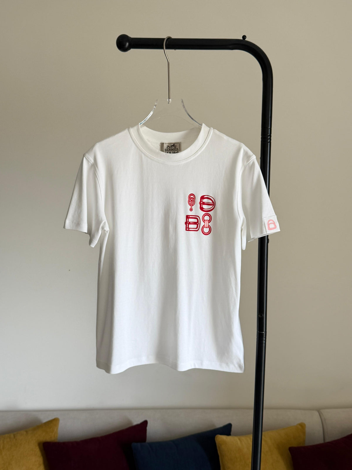 Hermes Maxi printed t-shirt